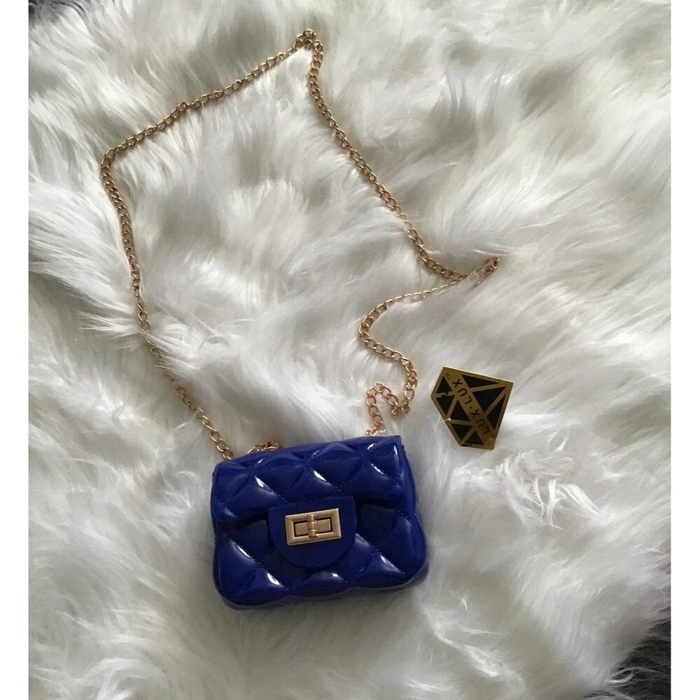 Quiltied jelly mini crossbody bag - Picture 4 of 4
